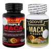Maca Peruana Triple Amarilla Roja Negra 60cap