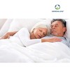 Sensalou Mattress Cover with Zip for Allergy Sufferers 100 x