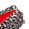 Victoria Green Large Makeup Bag Leopard Tan