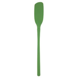 Tovolo Flex-Core All-Silicone Flexible Edge Blender Spatula With Extra-Long Handle, Angled Head Reaches Below Blades, Silicone Spatula for Smoothies & Blended Cocktails