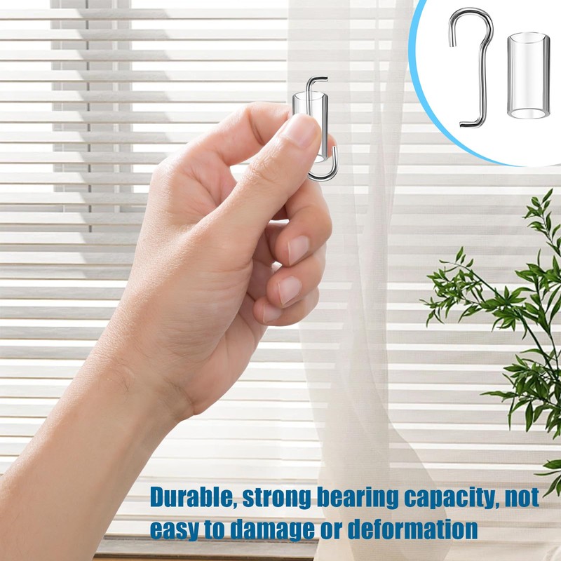 Sgphrzlt 8 Set Blind Wand Replacement Hook and Sleeve, Tilt