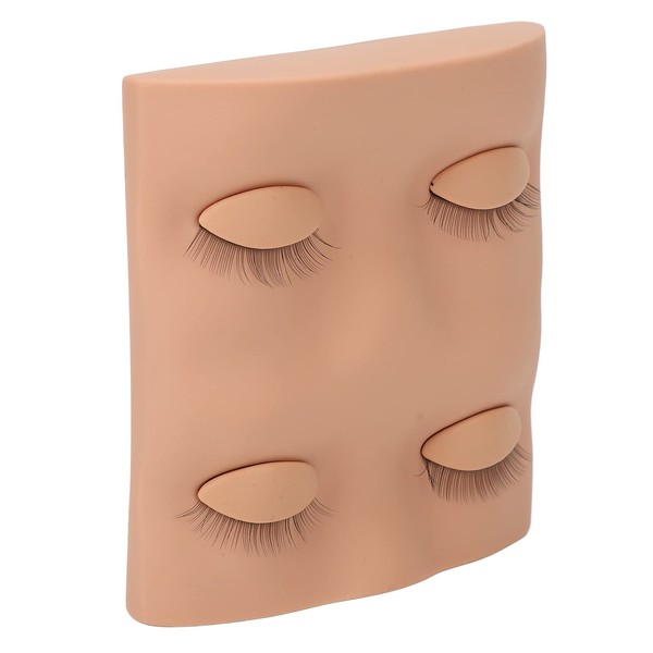 Replacement Eyelids for Lash Mannequin Head Removable Eyelids with Eyelashes
