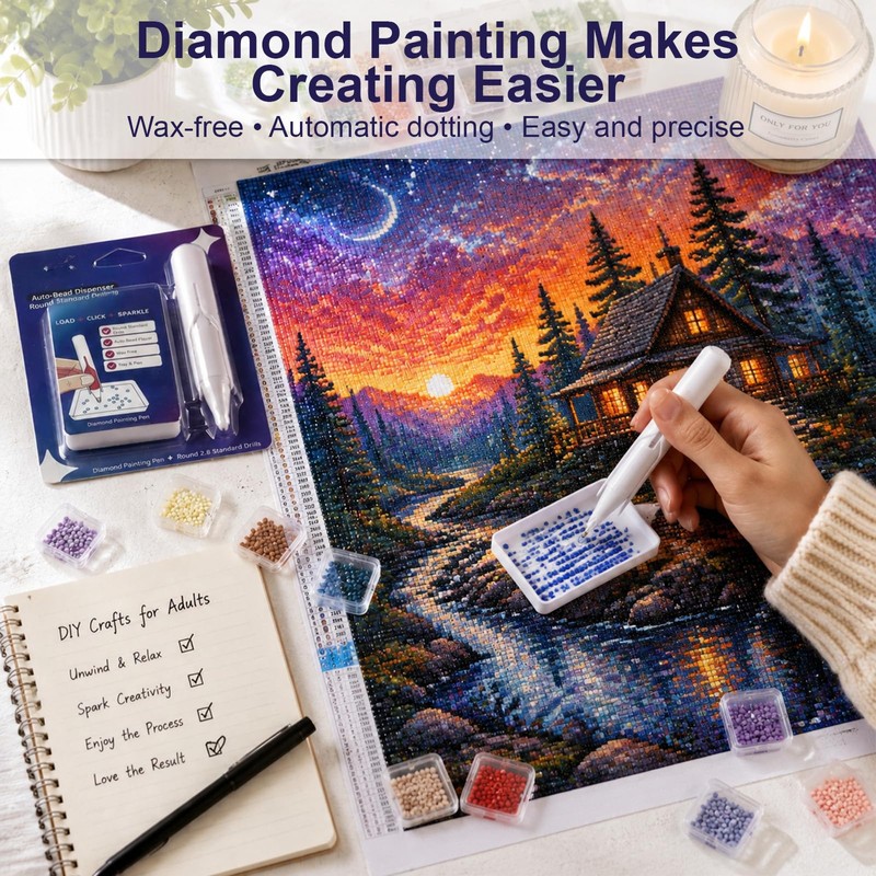 Automatic Diamond Painting Bead Dispenser - Diamond Art Pens &