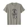 Great Dane Dog Running Design Idea Men Women T-Shirt