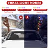 Christmas Reindeer Antlers for Cars with LED Lights Christmas Window
