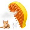 Cat Steam Brush, 3 In 1 Steamy Cat Brush for