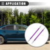 Motoforti Universal Bumper Lip Lever Splitter Support Rod, 200mm, Purple,