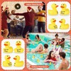 Jenaai 30 Pcs Funny Finger Rubber Ducks Bulk