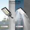 HYKENTE TW024C Motion Sensing Solar IP65 LED Street Light Remote