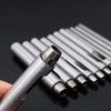 5PCS Leather Punch Tool, BE-TOOL Round Hollow Hole Punch Cutter