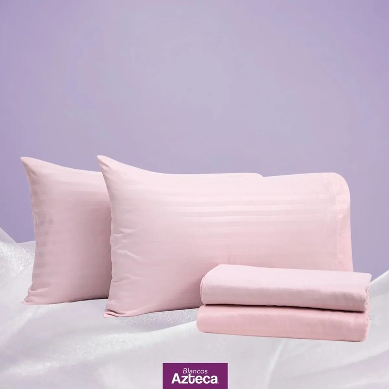 Sábanas King Size Ultra Suaves Premium Blancos Azteca