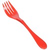 Knork Plasticware Reusable Plastic Forks, 24 Piece Set, Red