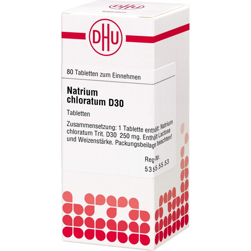 DHU Sodium Chloratum D30 Tablets Pack of 80