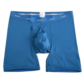 MSPEC Men's Boxer Briefs 3D-Crotch Outlast Temperature control MS2 Turquoise XXL