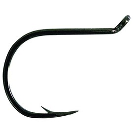 Mustad 10548NP-BN-2-10U Ultra Point Hook, Black Nickel