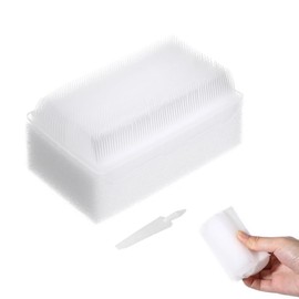 1PCS Disposable Surgical Scrub Brush Sterile Sponge Brushes with Nail Clippers Blister Packing Surgical Brushes Hands Cleaning Scrubber Double-Sided Cleaning Scrub Brush