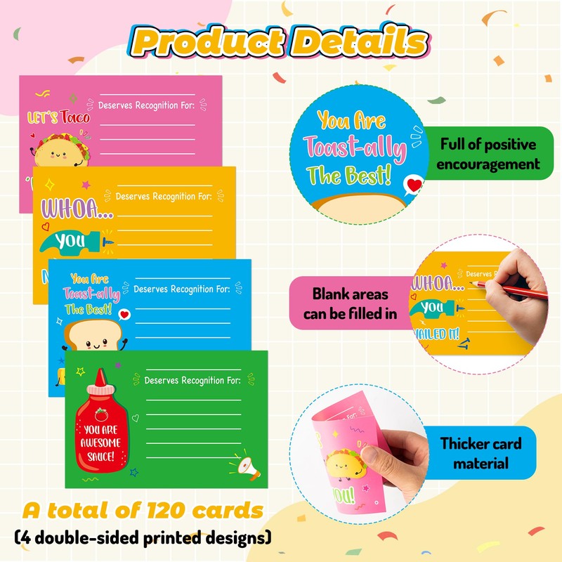 ANGOLIO Shout Out Cards for Students Back to School Gift,