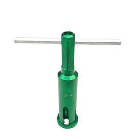 Wire Twisting Tools, Manual&Electric Wire Stripper and Twister, Twisting Tool of Electric Drill, Power Tools for Stripping and Twisting Wire Cable (Green)