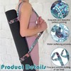 Yoga Mat Strap - Adjustable Durable Yoga Mat Carrier &