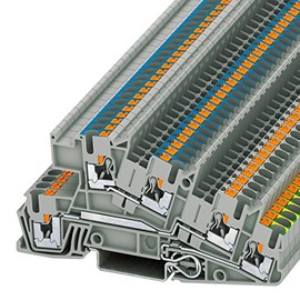 Phoenix Contact Installation Protective Conductor Terminal PTI, 2.5 PE/L/N, Pack of 50, 3213950