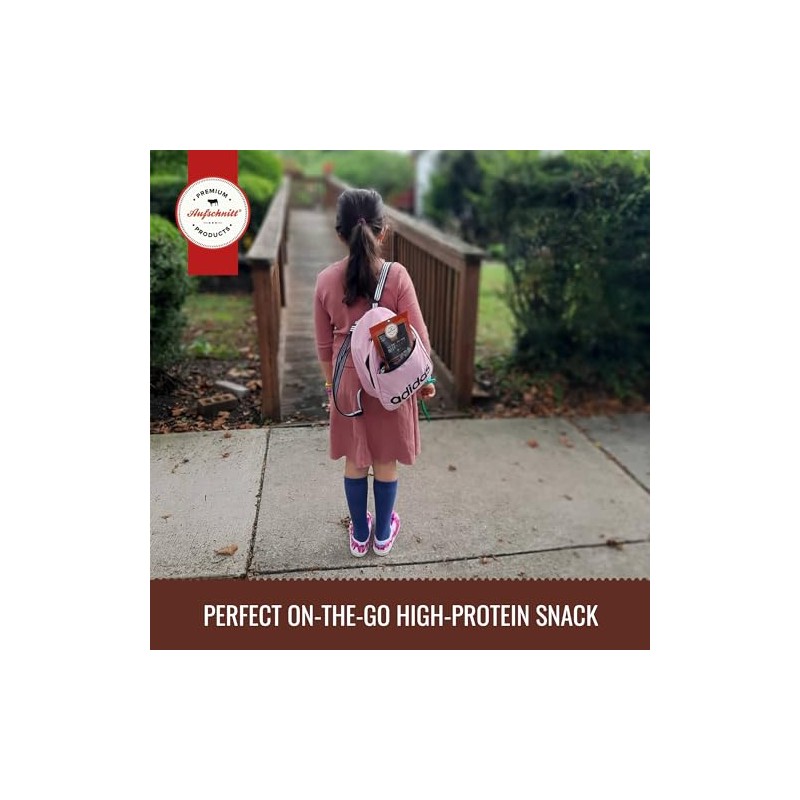 Aufschnitt Grass Fed Beef Jerky - Low Sodium, Certified Kosher