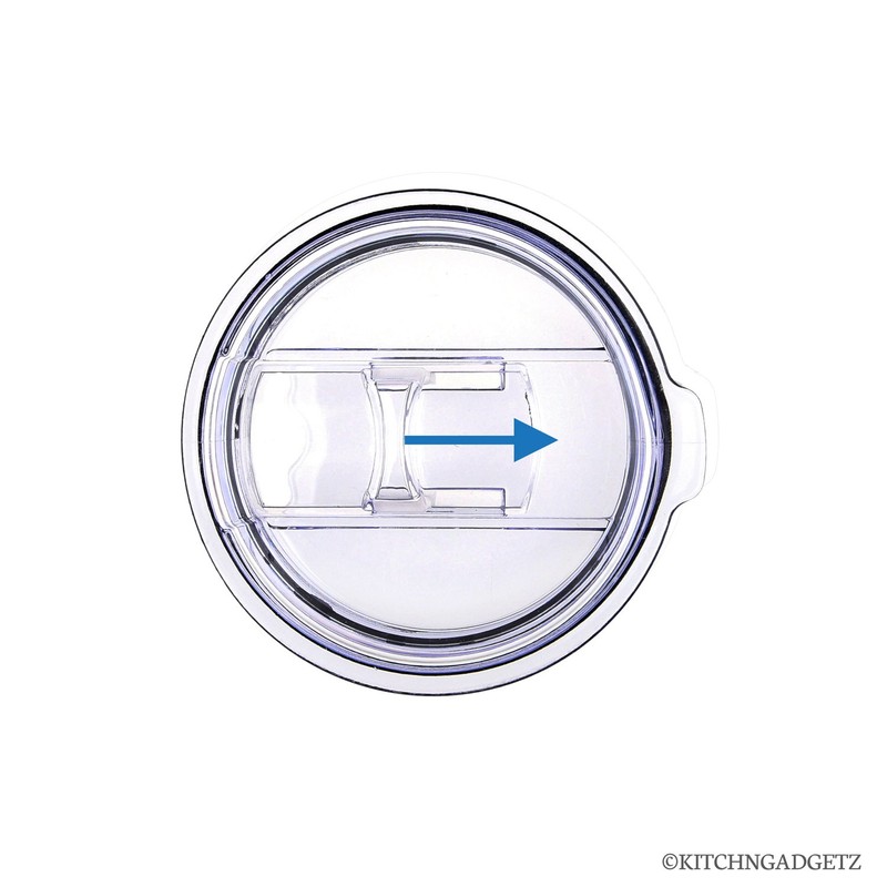 Slide Lid for Yeti Rambler Tumbler 30 oz - 2