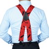 Suspenders for Men - Adjustable 2 Inches Wide Elastic Suspender
