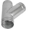 4'' Inch Duct Splitter to 45° Degree 4" Inch Branch