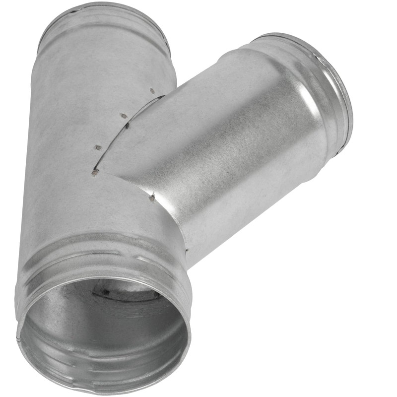 4'' Inch Duct Splitter to 45° Degree 4" Inch Branch