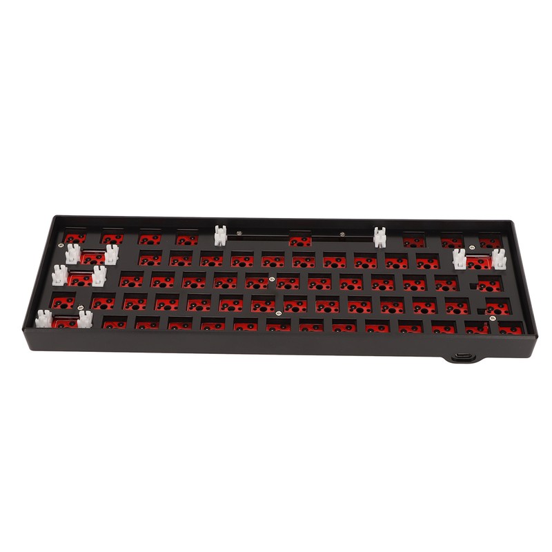 61 Keys Mechanical Keyboard DIY Kit Support Wireless 2.4G BT