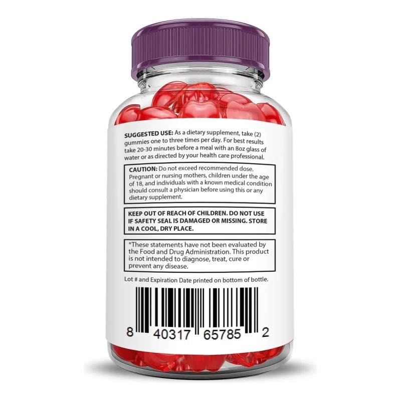 Proton Keto Acv Gomitas 1000mg Vinagre Sidra Manzana Paq 2