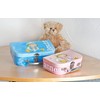 VBS Suitcase, set of 2, cream-coloured cardboard, 23 x 15