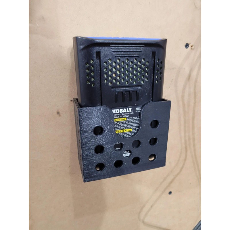 Kobalt Wall mount for Kobalt 245-06 40V 90Wh Li-ION Battery