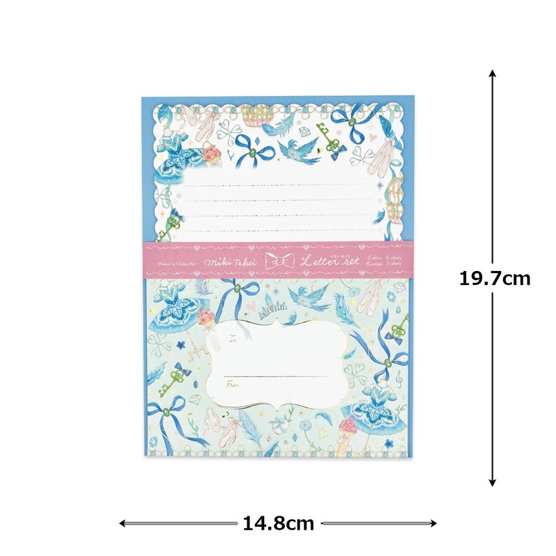 Takei Miki Letter Set/Princess Florina and the Blue Bird Animal