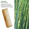 Comb for Curls Hair Ecological Wooden Comb Coarse 100% Natural