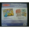 Melissa And Doug Chunky Puzzle SAFARI ANIMALS  -  NEW