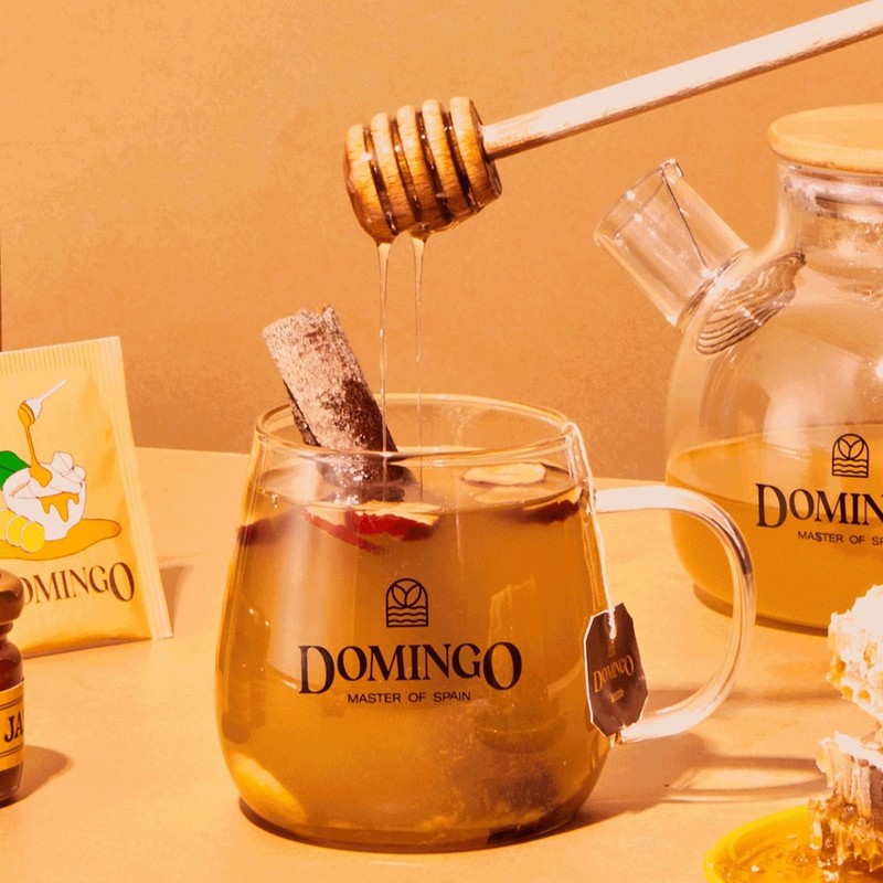 Domingo Honey Chamomile 10p + Honey Ginger 10p Set, Honey