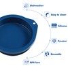 Webake - Molde redondo de silicona para freidora de aire,