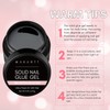 Makartt Solid Nail Gel Glue for Soft Gel Nail Tips