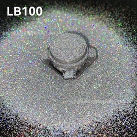 0.2mm Laser Glitter Powder Sequins for DIY Craft Decoration (Gold & Silver) 1128(0.2mm)/Laser Gold 15ea