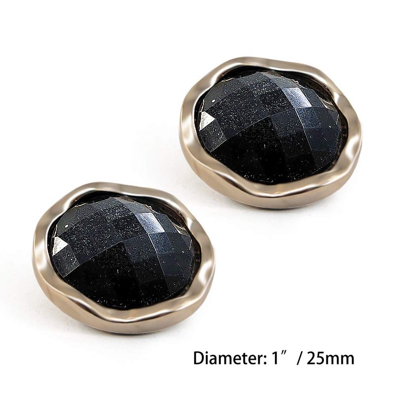Riverbyland 1" Sewing Buttons for Suits 20 PCS Galaxies in