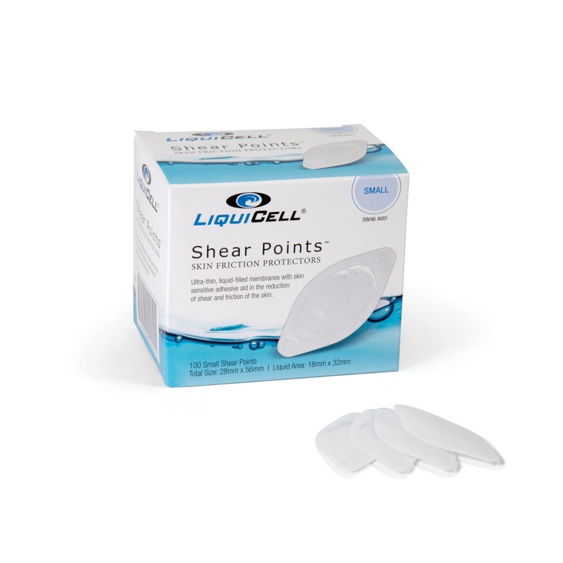 LiquiCell Shear Point Bandages, CPAP Nasal Pads, Box, 100 Bandages,