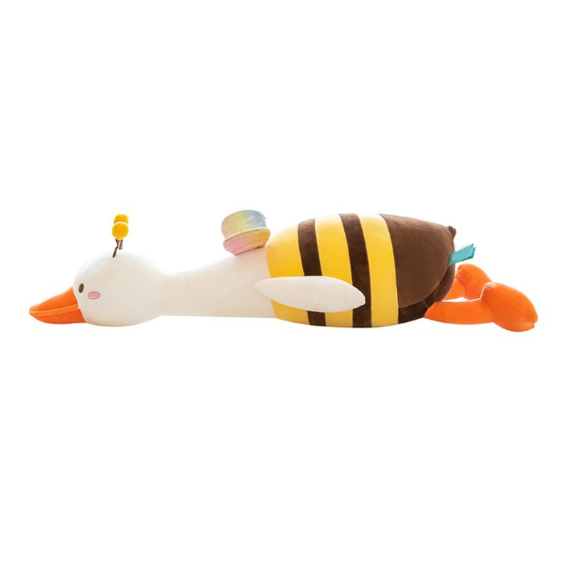 Duck Bee Plush Toy Honeybee Duck Hugging Pillow Cute Stuffed