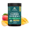 Ancient Nutrition SuperGreens Powder with Probiotics, Organic Mango Flavor Greens,