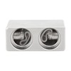 2pcs Car Audio Amp Input Reducers Dual 1/0 Gauge to