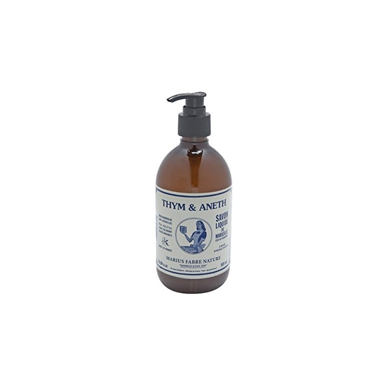 Marius Fabre Savon de Marseille Liquid Soap 500ml - Natural