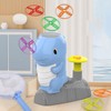 Flying Disc Launcher Cute Shape Hand Eye Coordination Exercise Parent