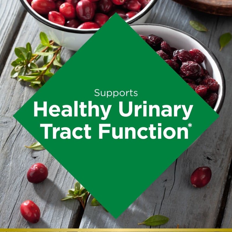 Nature's Bounty Cranberry Gummies, Urinary Tract Support, 500 mg, Cran-Raspberry