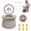 Portable, Foldable Potty seat for Toddler, Training Toilet Seat Emergency