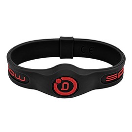 Sport Magnetic Wristband Black/Red, M (19 cm)